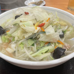 福しん - しっかり加熱されてるので かなり野菜の量がある！