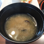 かがり屋 - 網走産しじみの味噌汁