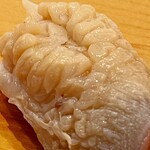 鮨 しゅん輔 - 北寄貝の裏のモフモフが好き