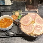 麺屋永吉 花鳥風月 - 特製カリーつけ麺＋チャーシュー2枚