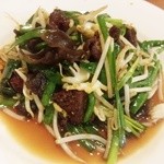中華料理　蓮 - レバニラ炒め