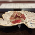 割烹 新多久 - 平宗太鰹 棒寿司