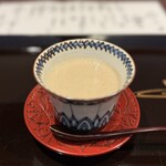 割烹 新多久 - 原木しいたけ茶わん蒸し