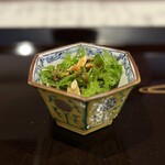 割烹 新多久 - サラダ