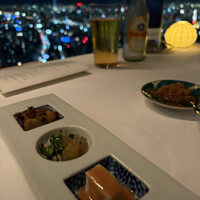 広東料理 センス - 一口のお楽しみ　エックスオージャンソース　大根餅、キクラゲ、よだれどり