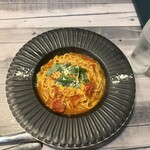 HANATOKI CAFE - トマトとバジルのトマトソース