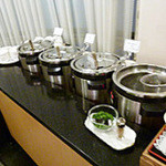 バイキングレストラン ベルファサード - カレーやスープのエリア