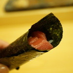 鮨 いとう - 中とろ手巻き（追加）