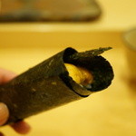 鮨 いとう - 雲丹手巻き