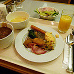 バイキングレストラン ベルファサード - 宿泊したので朝食もいただきましたがメニューは一新されていました。