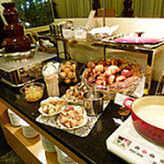 バイキングレストラン ベルファサード - チョコフォンデュやチーズフォンデュもありました