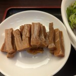 自家製麺 らぁ麺はち - 山盛りメンマ♫