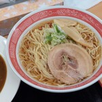 めん六や 手稲店 - 醤油らーめん(大盛)～アッサリですＹ
