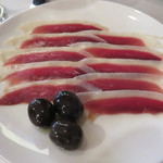 ガンゲット・ラ・シェーブル - 鴨の生ハム