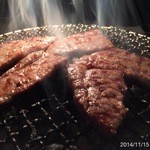 2014.11.15(土)5名5500円コース予約　今日も一食入魂！
          最初からオッパイ盛りされた白飯でガツガツと(^_^)v