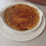 ガンゲット・ラ・シェーブル - クリームブリュレ。お酒の風味が合わないような？