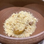 イル アオヤマ - 利平栗のリゾット