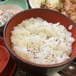 福禄寿 - ご飯　※これは並盛り　※大盛り無料サービスあり