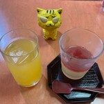 福禄寿 - 食後のドリンク&ゼリー