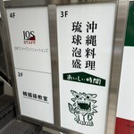 おいしい時間 - 入口1F看板