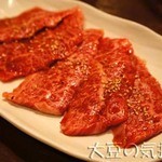 焼肉酒場 すみびや - 上カルビ(￥1,274)