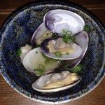 カキ酒場 北海道厚岸 - アサリ 塩蒸し