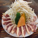 地鶏食堂 - 提供時