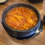 韓国料理ニクロー 所沢 - 豚キムチスンドゥブチゲ