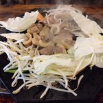 地鶏食堂 - 焼いてみた