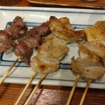 やき鳥三太郎 - 焼鳥盛り合わせ(2025年9月12日撮影)