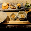 隠れ房 - 真鯛のカツレツと鰆のてり焼き御膳