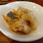 やき鳥三太郎 - お通し(2025年9月8日撮影)