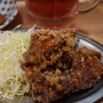 立ち呑み 晩杯屋 - レバの唐揚げ？