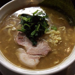 ラーメン ヤスオ - ラうどん（太麺） 200グラム ショウガ ジャンケンに勝利し300円