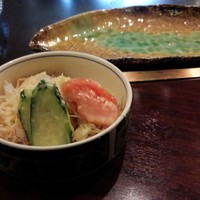 ステーキ　ロン - サラダがきました。(^-^)