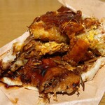 鯛焼きとお団子 澤屋 - お好み焼きデラックス　550円