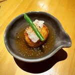 いざかや しん - 海老しんじょうの餡掛けです(o^^o)