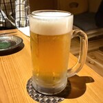 いざかや しん - サントリーモルツの生ビールです(o^^o)