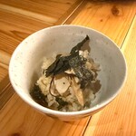 いざかや しん - 松茸ご飯です(o^^o)