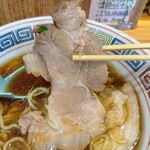 らーめん もんつきかかか - 鴨だし鶏だし煮干しょうゆ