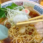 らーめん もんつきかかか - 鴨だし鶏だし煮干しょうゆ