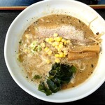 こだわりらーめん　麺太 - 焦がし味噌　小、細麺　　850円　(冬季限定)