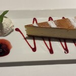 ベンジャミンステーキハウス - いかにも　のNYチーズケーキ