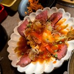 厚切り牛タン 焼肉一心たん助 - 