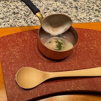 喜扇亭 名古屋ミッドランドスクエア店 - 蛤のお吸い物