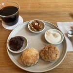 京終駅舎カフェ ハテノミドリ - 料理写真: