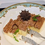 グランサンク - 栗のケーキ