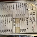 ホルモンシティ - 飲み物メニュー