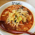 れんげ食堂 Toshu - 料理写真:野菜たっぷり赤たんめん 693円