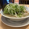 丸源ラーメン - ねぎ肉そば+肉ダブル…税込957円+187円=1144円